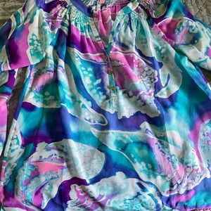Lilly Pulitzer EUC Size M Elsa Blouse
